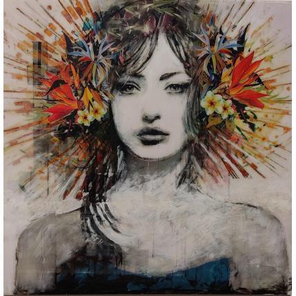 Peinture Alma de Laia par Bofill Laura | Tableau Figuratif Acrylique, Résine Portraits