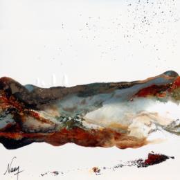 Painting C2453 by Naen | Painting Abstract Acrylic, Ink