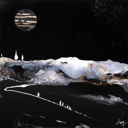 Painting C2469 by Naen | Painting Abstract Acrylic, Ink