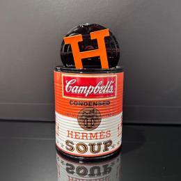 Sculpture CAMPBELL HERMES SOUP par TED | Sculpture Pop-art Icones Pop