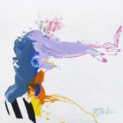 Gemälde Une longueur de bras von Cressanne | Gemälde Figurativ Acryl, Tinte Akt