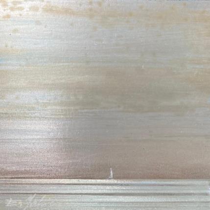 Peinture Après-midi plage du Lido par Mahieu Bertrand | Tableau Figuratif Métal Marine, Paysages