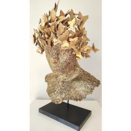 Sculpture Butterfly dreams par Maia Angelina | Sculpture