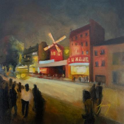 Peinture Blanche par Jung François | Tableau Figuratif Huile Urbain