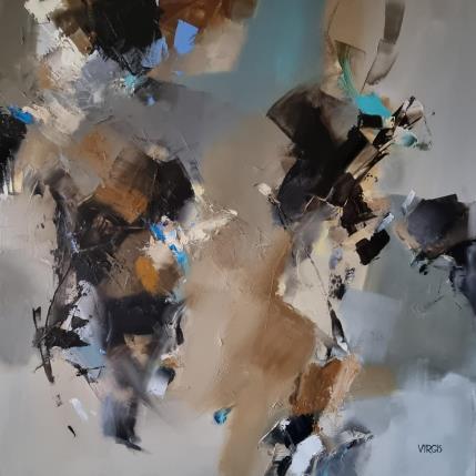 Painting Time volatility by Virgis | Painting Abstract Oil Minimalist