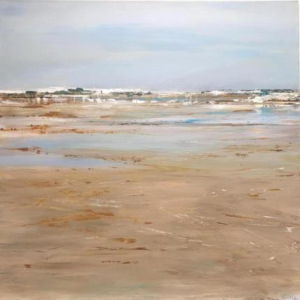 Peinture Ciel de traîne  par Fièvre Véronique | Tableau Figuratif Acrylique Nature, Paysages