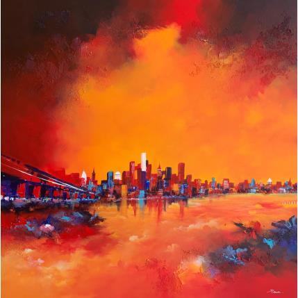 Peinture Illusion par Pienon Cyril | Tableau Figuratif Acrylique, Sable Paysages