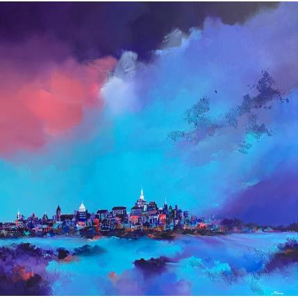 Peinture Another word   par Pienon Cyril | Tableau Figuratif Acrylique, Sable Paysages