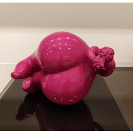 Sculpture Rose par Silve Aude | Sculpture Figuratif Résine Minimaliste, Nu