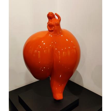 Sculpture Nina par Silve Aude | Sculpture Figuratif Résine Minimaliste, Nu