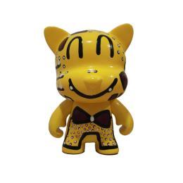 Sculpture Mr Happiness par Ralau | Sculpture Pop-art Acrylique, Posca Animaux