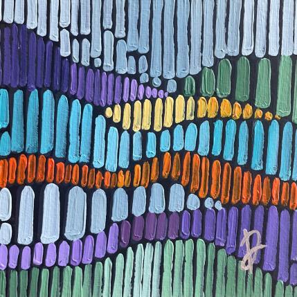 Gemälde night bloom 9 von Dmitrieva Daria | Gemälde Impressionismus Acryl Landschaften, Natur