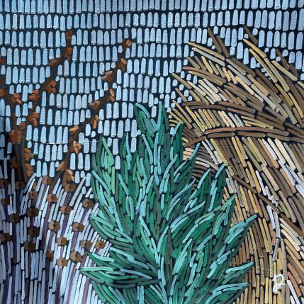 Peinture Summer herbs 3 par Dmitrieva Daria | Tableau Impressionnisme Acrylique Nature, Paysages