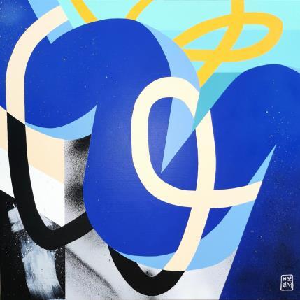 Peinture 80 under par Neibaf | Tableau Abstrait Acrylique, Graffiti Paysages