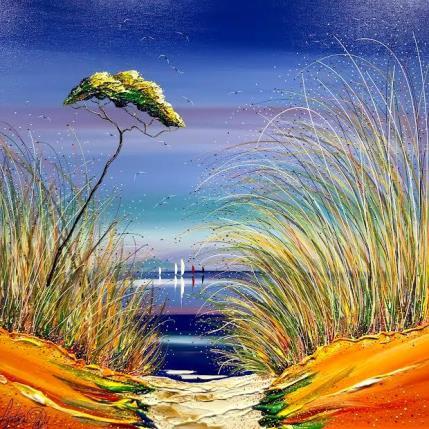 Peinture Le chemin du désir par Fonteyne David | Tableau Figuratif Acrylique