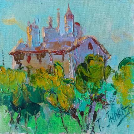 Peinture La maison par Jmara Tatiana | Tableau Figuratif Huile