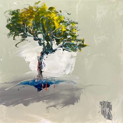 Painting Juste là by Raffin Christian | Painting Figurative Oil Landscapes