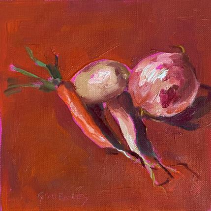 Peinture La soupe par Morales Géraldine | Tableau Figuratif Huile Natures mortes