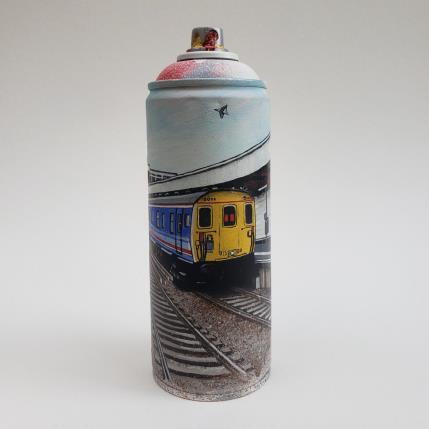 Sculpture Fcuk par Lassalle Ludo | Sculpture Street Art Acrylique, Graffiti, Métal Architecture, Paysages, Urbain