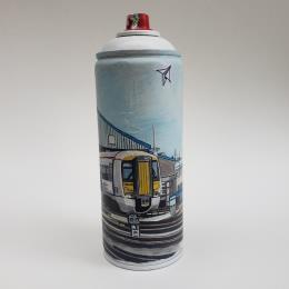 Sculpture Ramsgate's Yard par Lassalle Ludo | Sculpture Street Art Acrylique, Graffiti, Métal Architecture, Paysages, Urbain