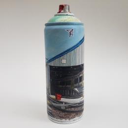 Sculpture Ramsgate's Yard 3 par Lassalle Ludo | Sculpture Street Art Acrylique, Graffiti, Métal Architecture, Paysages, Urbain