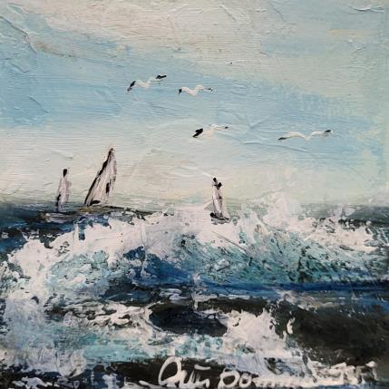 Peinture Vas y par Ortis-Bommarito Nicole | Tableau Figuratif Acrylique Marine