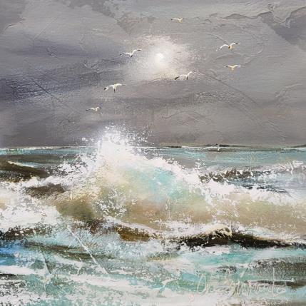 Peinture Poétique par Ortis-Bommarito Nicole | Tableau Figuratif Acrylique Marine