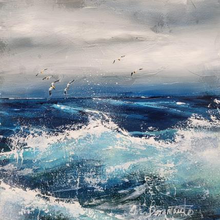 Peinture Profondeur par Ortis-Bommarito Nicole | Tableau Figuratif Acrylique Marine