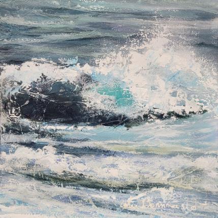 Peinture Balayé par Ortis-Bommarito Nicole | Tableau Figuratif Acrylique Marine