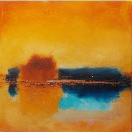 Painting Abstraction 2004 by Hévin Christian | Painting Abstract Acrylic, Oil, Pastel Minimalist