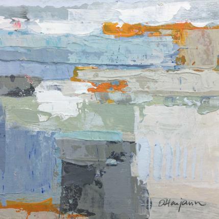 Peinture Waves par Ottenjann Andrea | Tableau Abstrait Acrylique Minimaliste