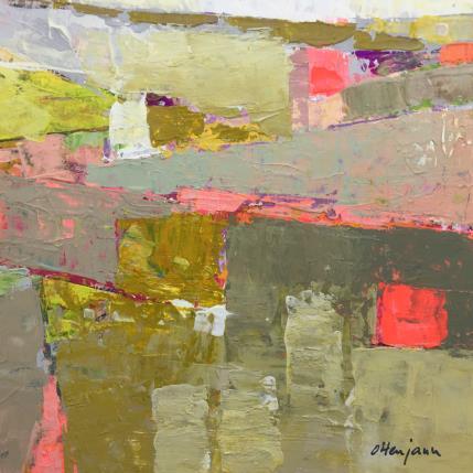 Pintura Golden days por Ottenjann Andrea | Pintura Abstract Acrylic Minimalist, Pop icons