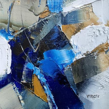 Gemälde A confusing story von Virgis | Gemälde Abstrakt Öl Minimalistisch