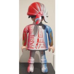 Sculpture Playmo just art - JO PARIS 2024 par Bailloeuil Pierrick | Sculpture Pop-art Graffiti, Posca Sport