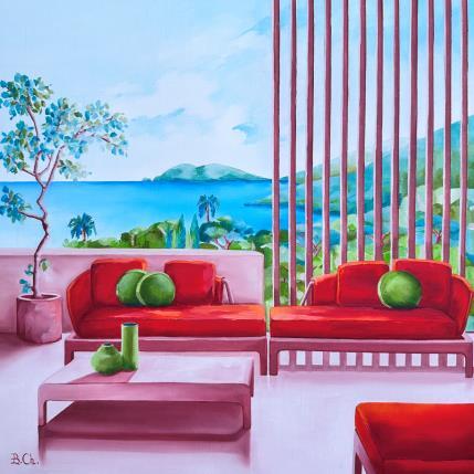 Peinture Clarté généreuse par Chassagnette Béatrice | Tableau Figuratif Huile Paysages