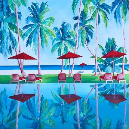 Peinture Sublime transparence par Chassagnette Béatrice | Tableau Figuratif Huile Paysages