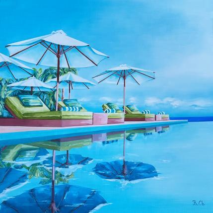 Peinture Ombre mêlée par Chassagnette Béatrice | Tableau Figuratif Huile Paysages