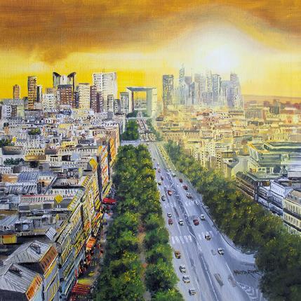 Peinture EL ARCO par Rodriguez Rio Martin | Tableau Impressionnisme Huile Urbain