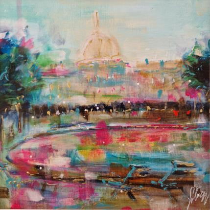 Peinture Luxembourg par Solveiga | Tableau  Acrylique