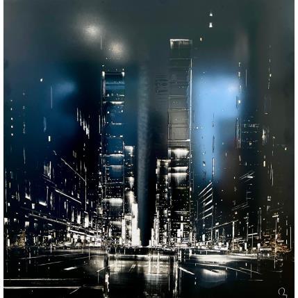 Peinture Element par Rey Julien | Tableau Figuratif Feuille d'or Urbain