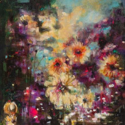 Peinture Eden par Solveiga | Tableau  Acrylique