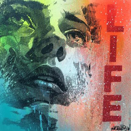 Peinture Life par Maderno | Tableau Street Art Acrylique, Graffiti