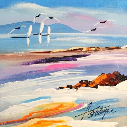 Painting Fugue à Marseille  by Fonteyne David | Painting Figurative Acrylic Landscapes, Marine