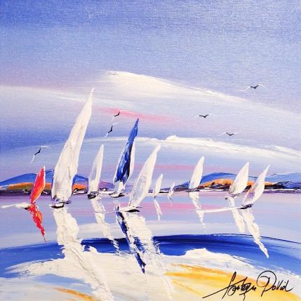 Peinture Beauté et force en Mer par Fonteyne David | Tableau Figuratif Acrylique Marine, Nature, Paysages