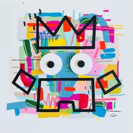 Peinture WELCOME POTE par Mam | Tableau Pop-art Acrylique Icones Pop, Minimaliste, Portraits