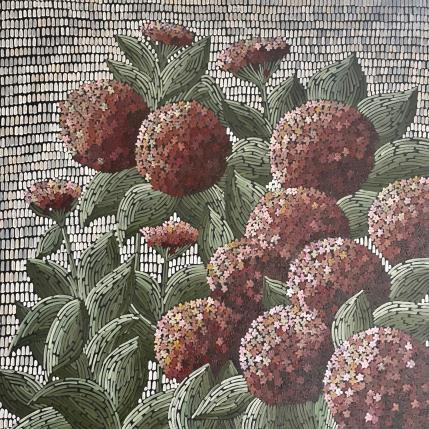 Peinture Hydrangeas  par Dmitrieva Daria | Tableau Impressionnisme Acrylique Nature