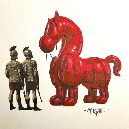 Peinture is this a Koons? par MR.P0pArT | Tableau Pop-art Acrylique, Posca Icones Pop