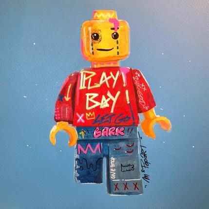 Peinture PLAYBOY par MR.P0pArT | Tableau Pop-art Acrylique, Encre, Posca Icones Pop