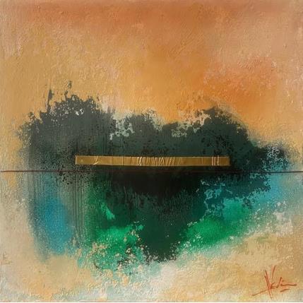 Peinture Abstraction #1985 par Hévin Christian | Tableau Abstrait Acrylique Minimaliste