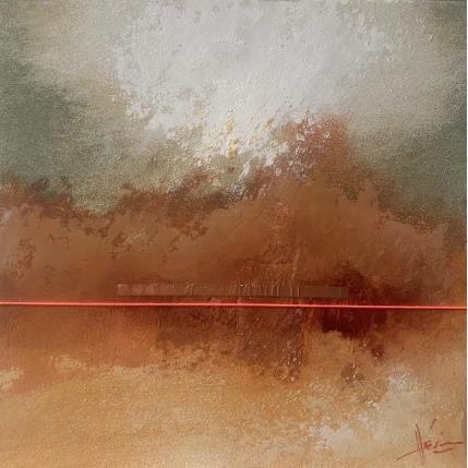 Peinture Abstraction #1986 par Hévin Christian | Tableau Abstrait Acrylique Minimaliste